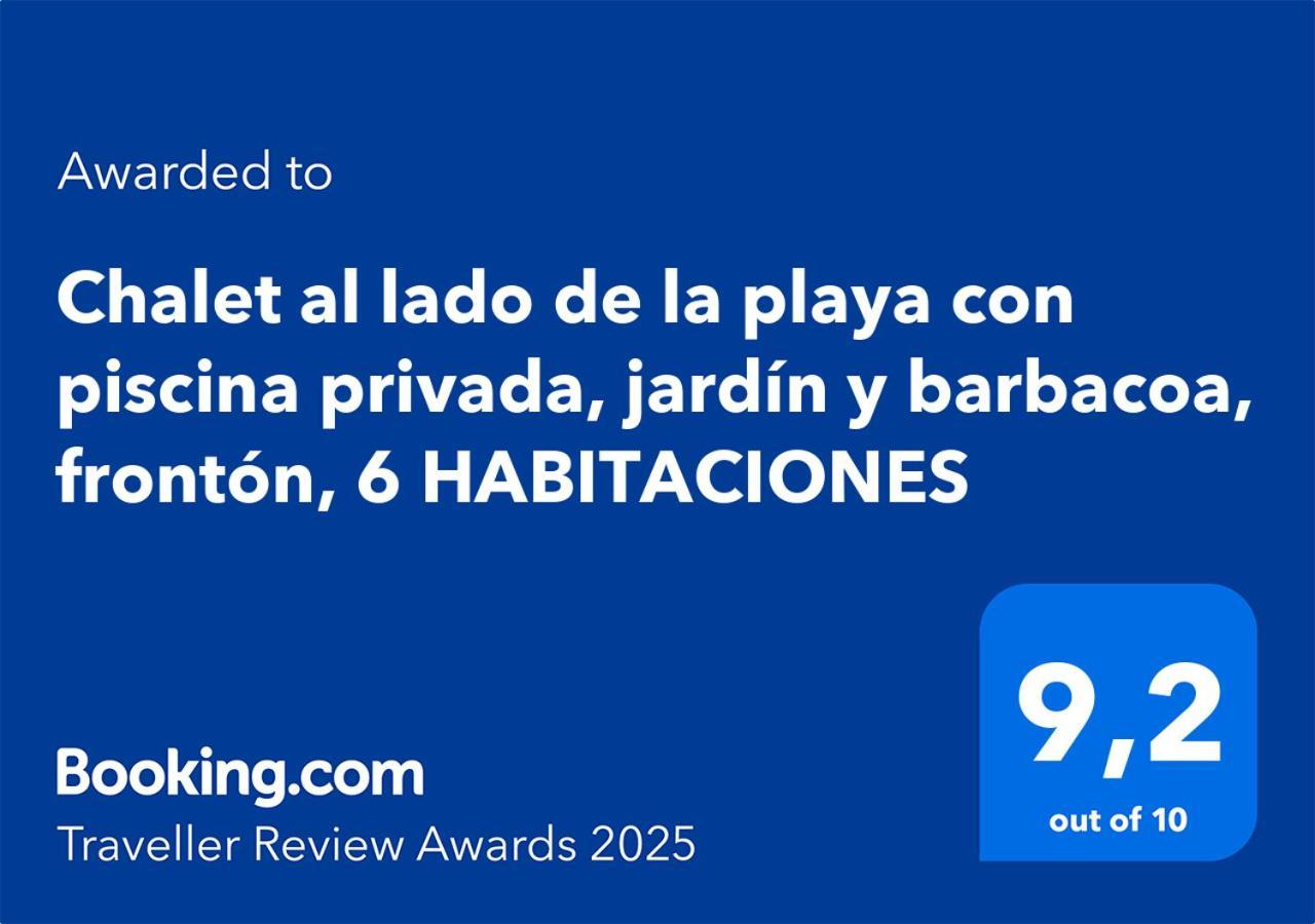 Chalet Al Lado De La Playa Con Piscina Privada, Jardin Y Barbacoa, Fronton, 6 Habitaciones Laredo Kültér fotó